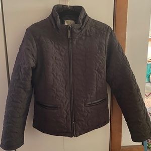 Yoki chocolate brown women’s winter coat, size large